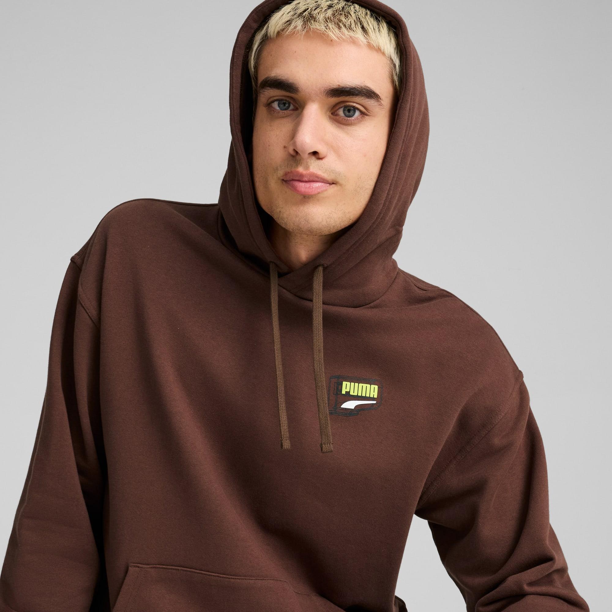 PUMA DOWNTOWN Graphic Hoodie Men Product Image