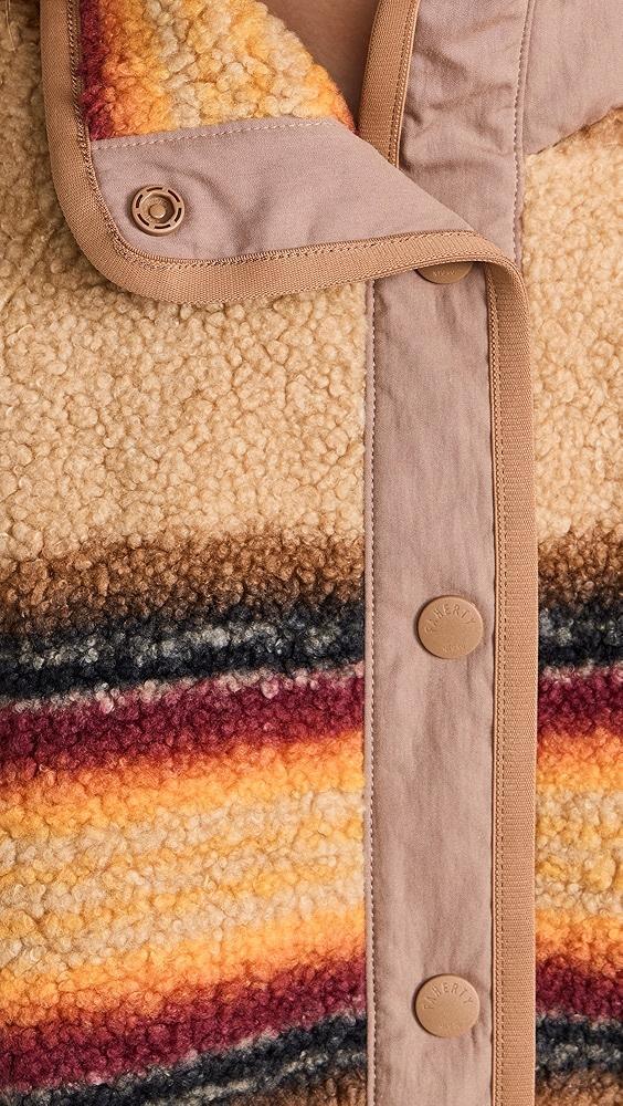 Faherty Fireside Fleece Popover | Shopbop Product Image