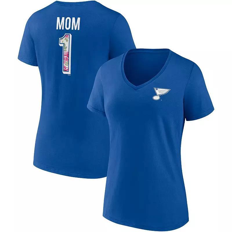 Women's Fanatics Branded Cardinal Arizona Cardinals Team Mother's Day V-Neck T-Shirt, Size: Large, Red Product Image
