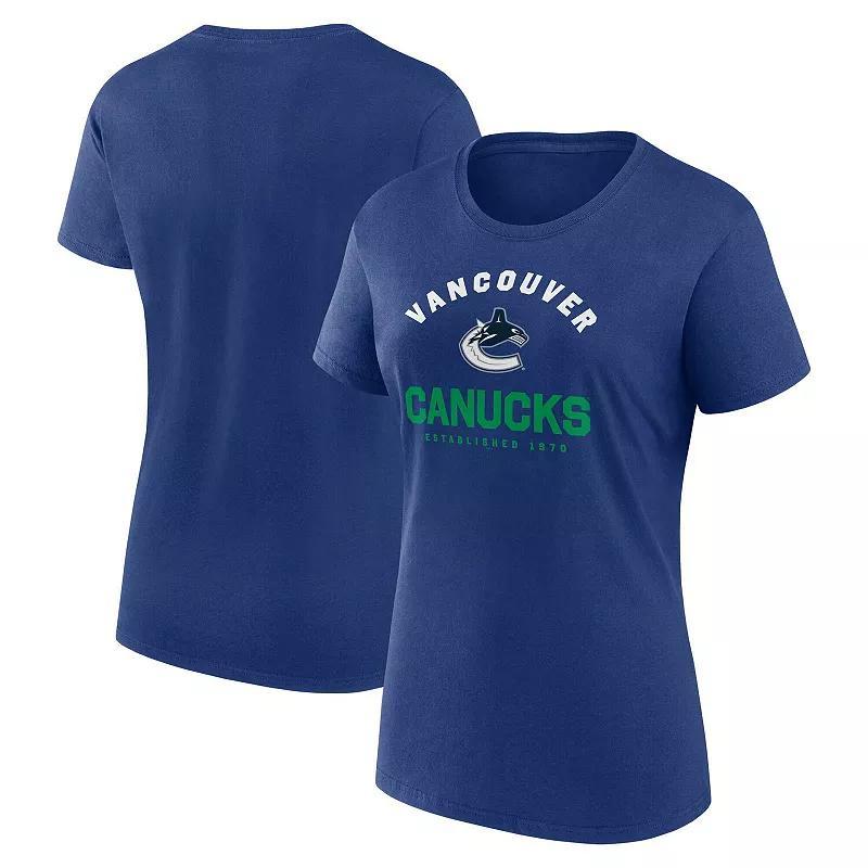 Women's Red Chicago Blackhawks Launch Scoop Neck T-Shirt, Size: Large Product Image