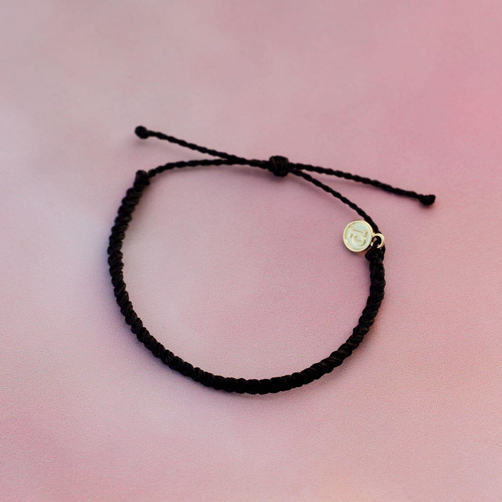 Solid Mini Braided Bracelet Male Product Image