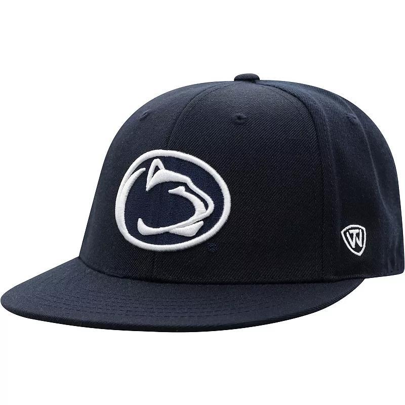 Men's Top of the World Navy Penn State Nittany Lions Team Color Fitted Hat, Size: 7 3/8, Blue Product Image