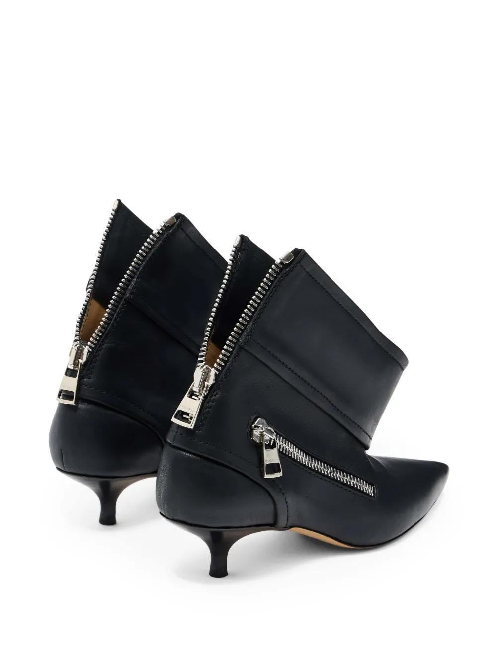 40mm leather ankle boots Product Image