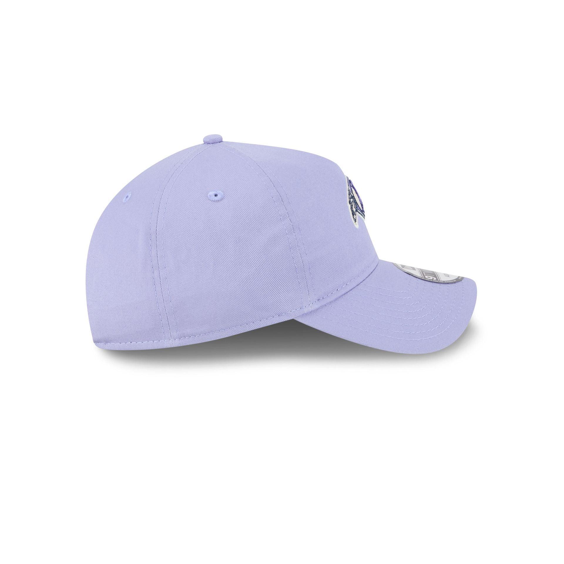 Atlanta Braves Lavender 9TWENTY A-Frame Adjustable Hat Male Product Image