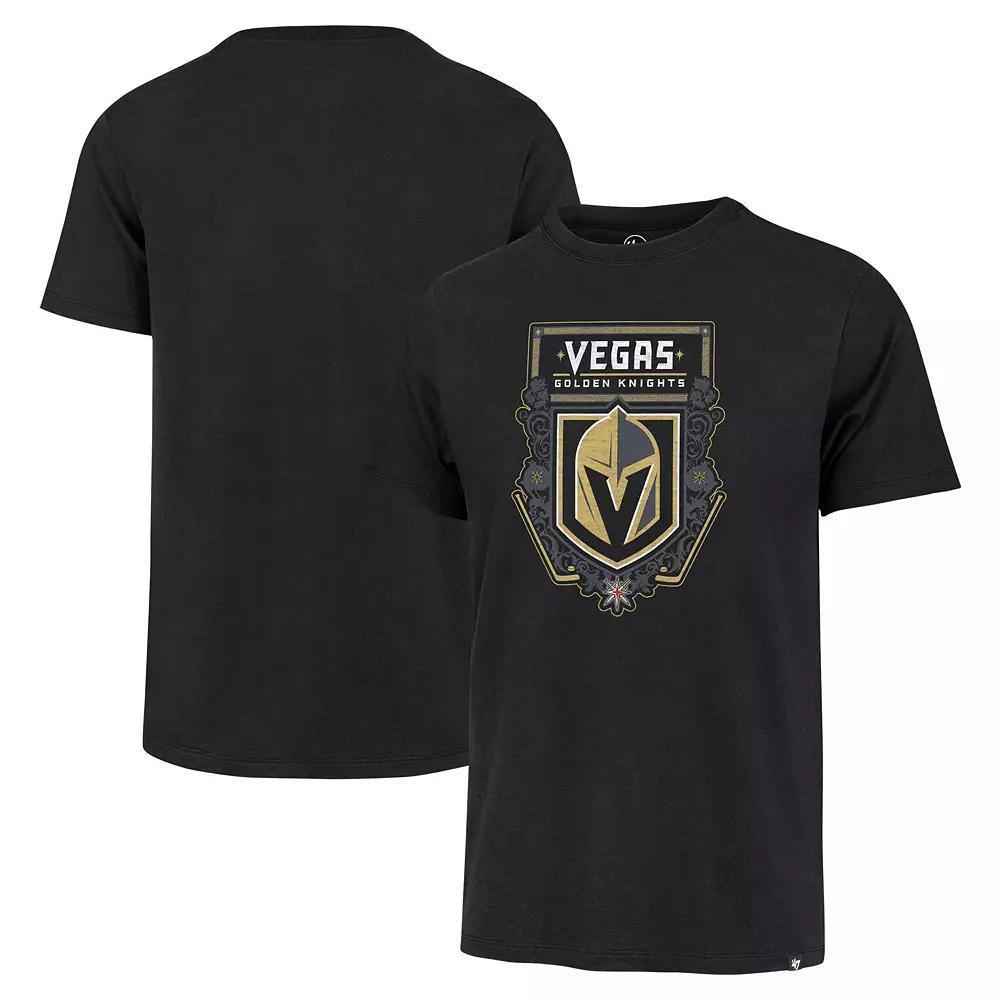 Men's '47 Black Vegas Golden Knights Regional Localized Franklin T-Shirt, Size: 2XL, Lvk Black Product Image