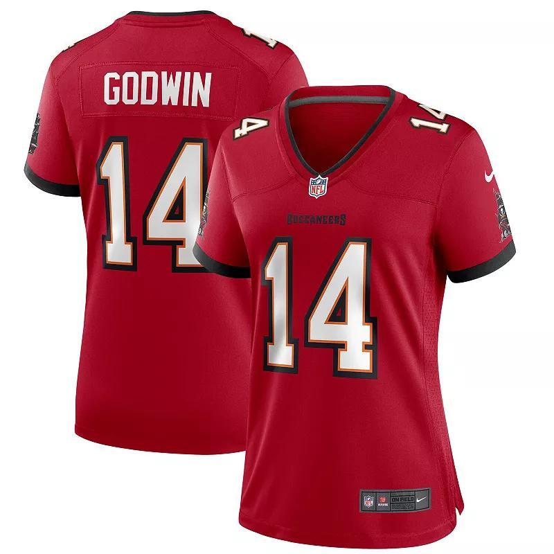 Women's Nike Chris Godwin Red Tampa Bay Buccaneers Game Player Jersey, Size: Medium Product Image