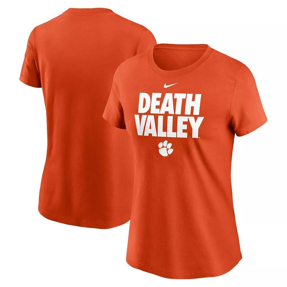 Women's Nike Orange Clemson Tigers Local Ultimate Chant T-Shirt, Size: Medium Product Image