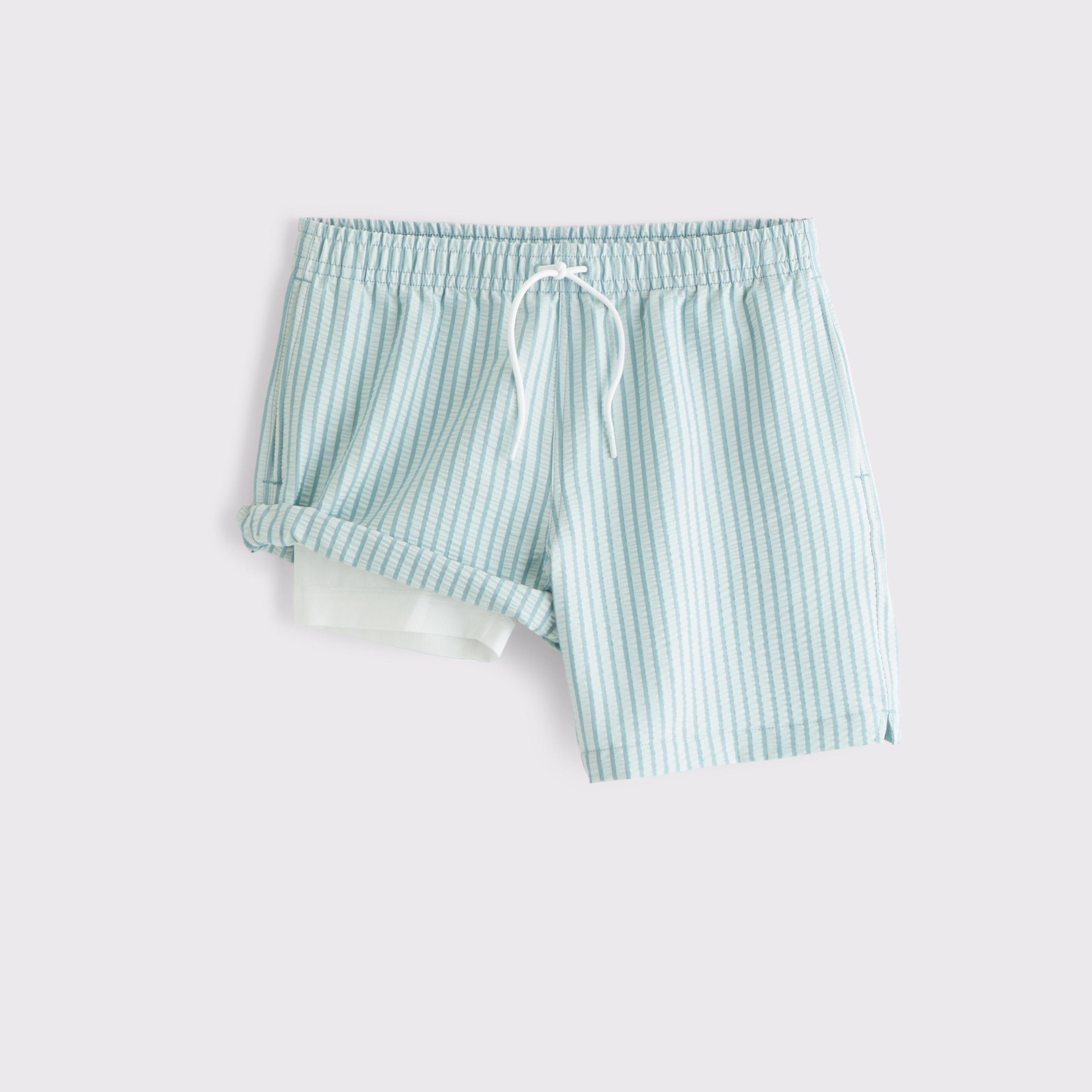 Pull-On Seersucker Swim Trunk Product Image