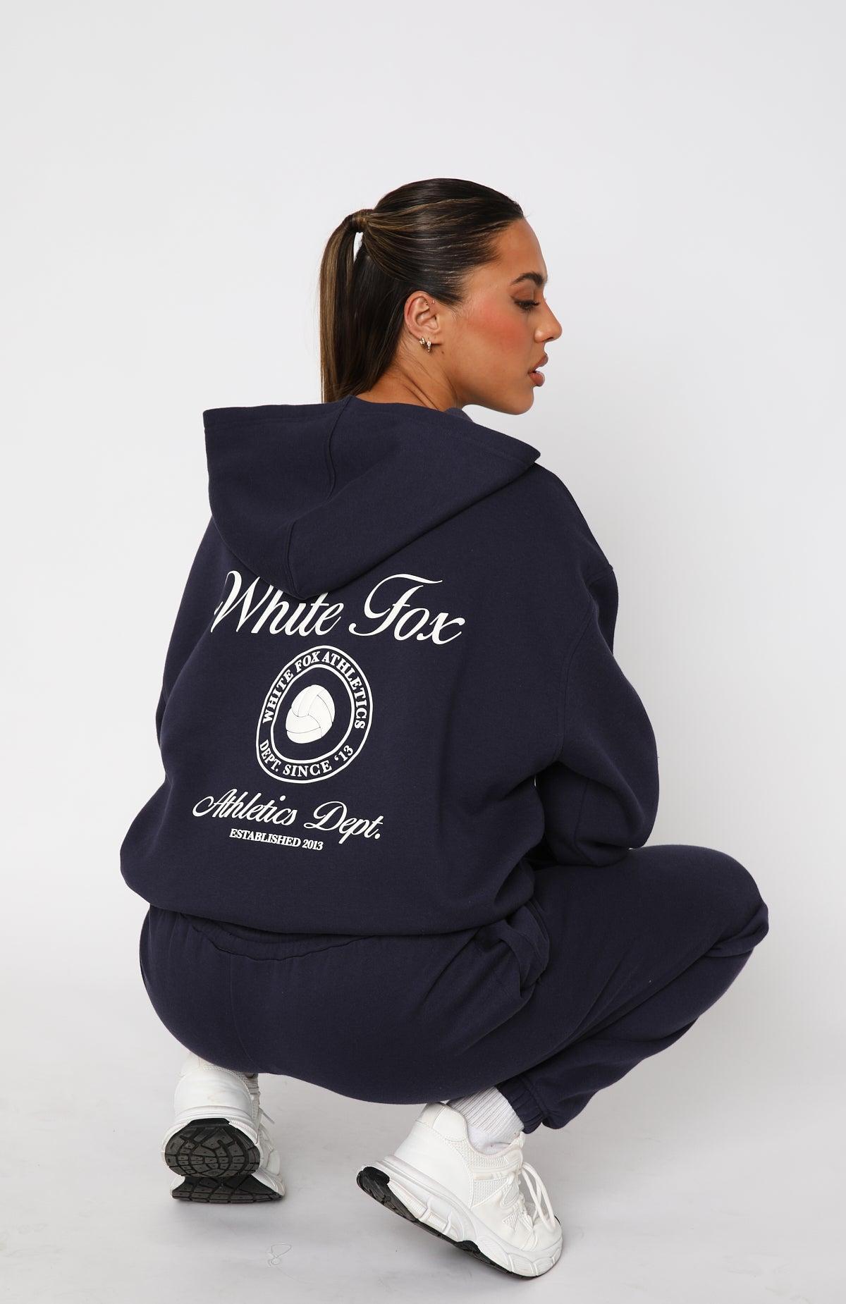 Athletics Department Oversized Hoodie Navy Product Image