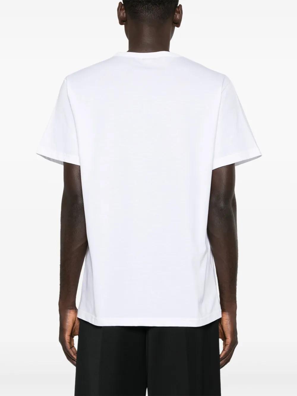 Dragonfly-print cotton T-shirt Product Image