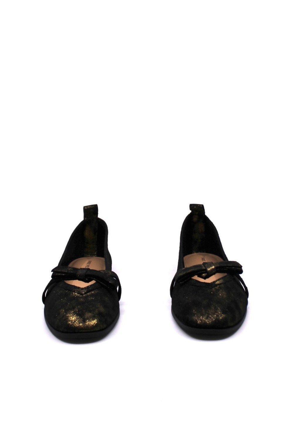 Free People Mania Bow Flat Bronze Age Metallic Product Image