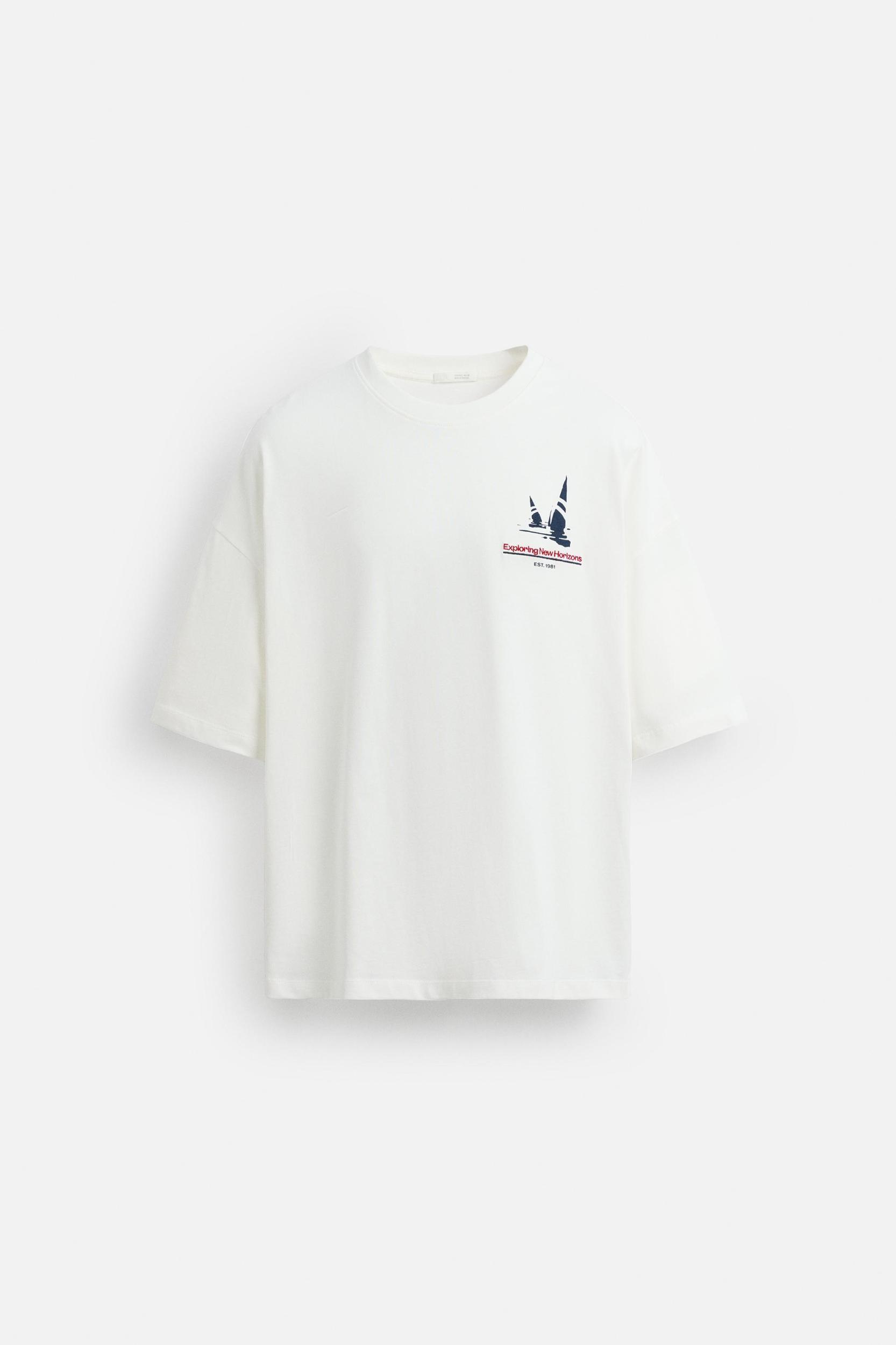 NAUTICAL PRINT T-SHIRT Product Image