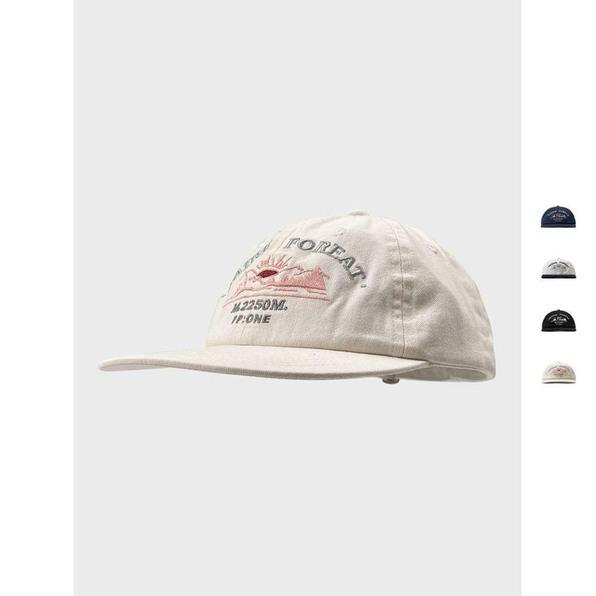 Sun Embroidered Cap Product Image