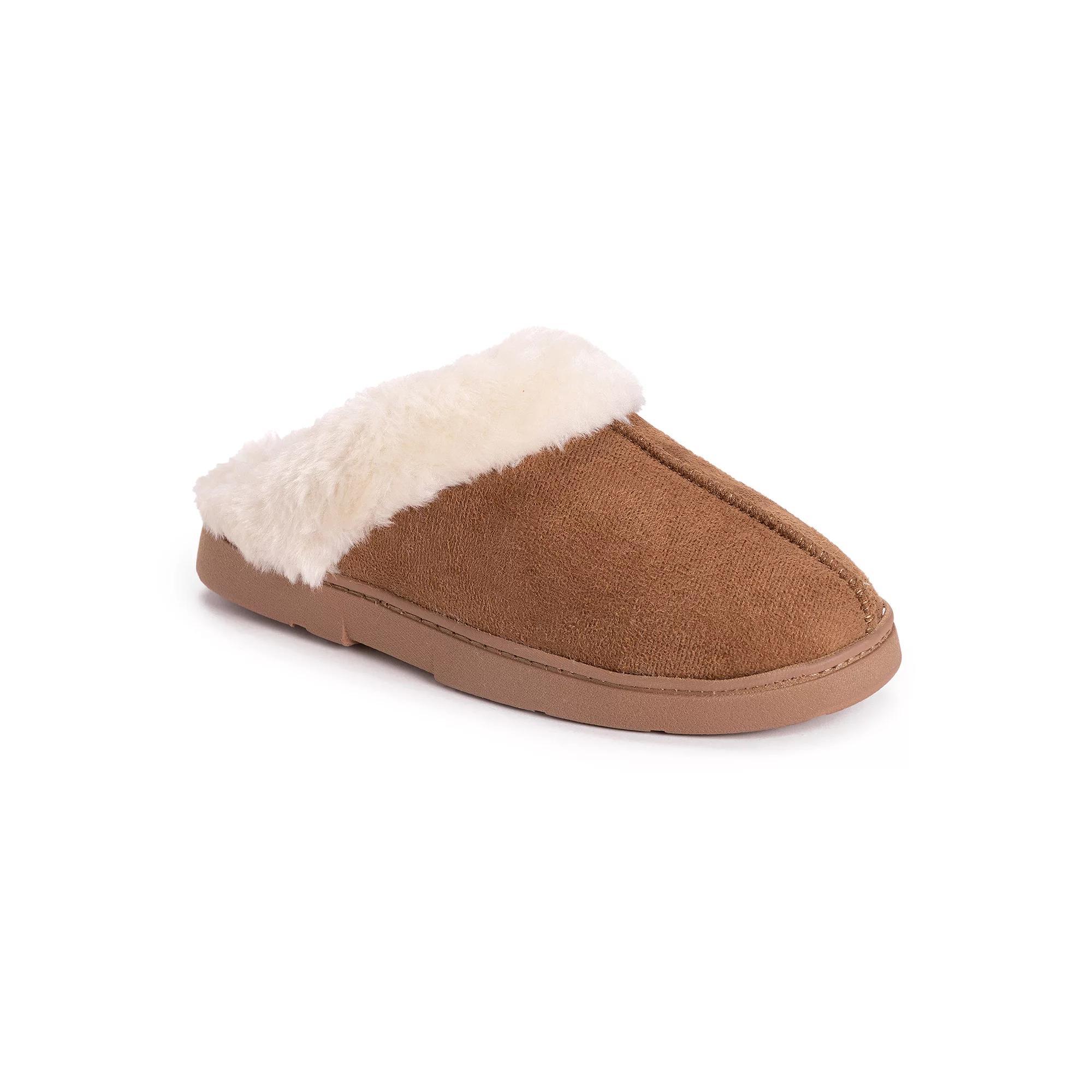 MUK LUKS Polysuede Womens Slippers Product Image