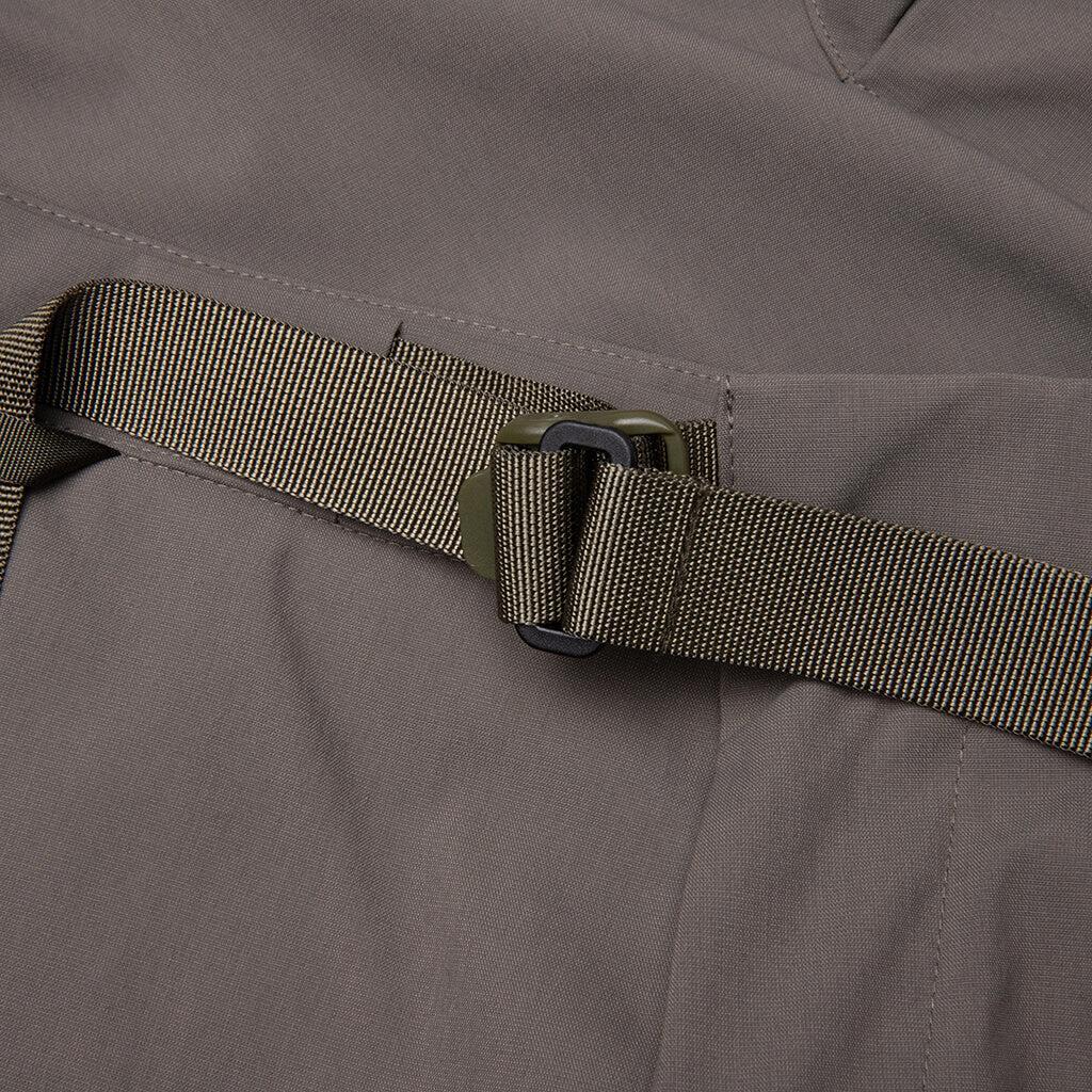 Nylon Stretch BDU Short Pant - Grey Male Product Image