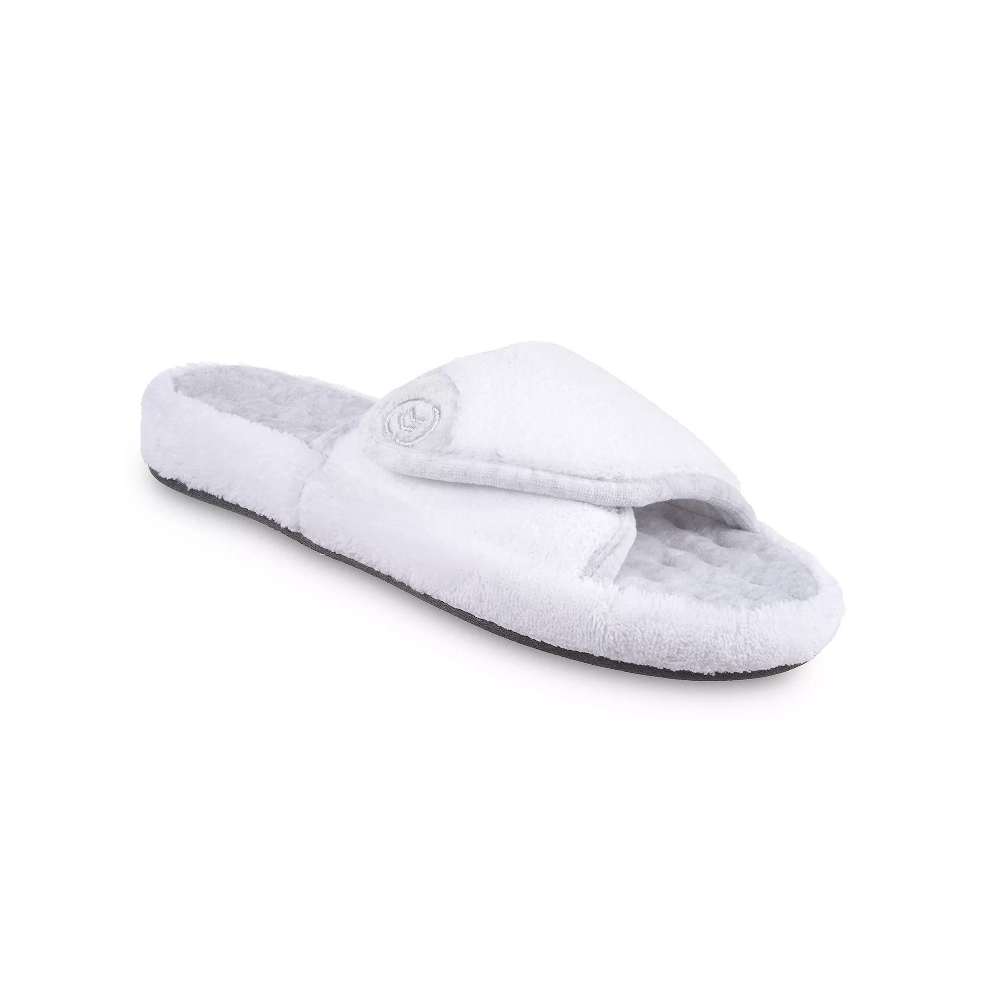 isotoner Microterry Pillowstep Womens Spa Slippers with Memory Foam Product Image