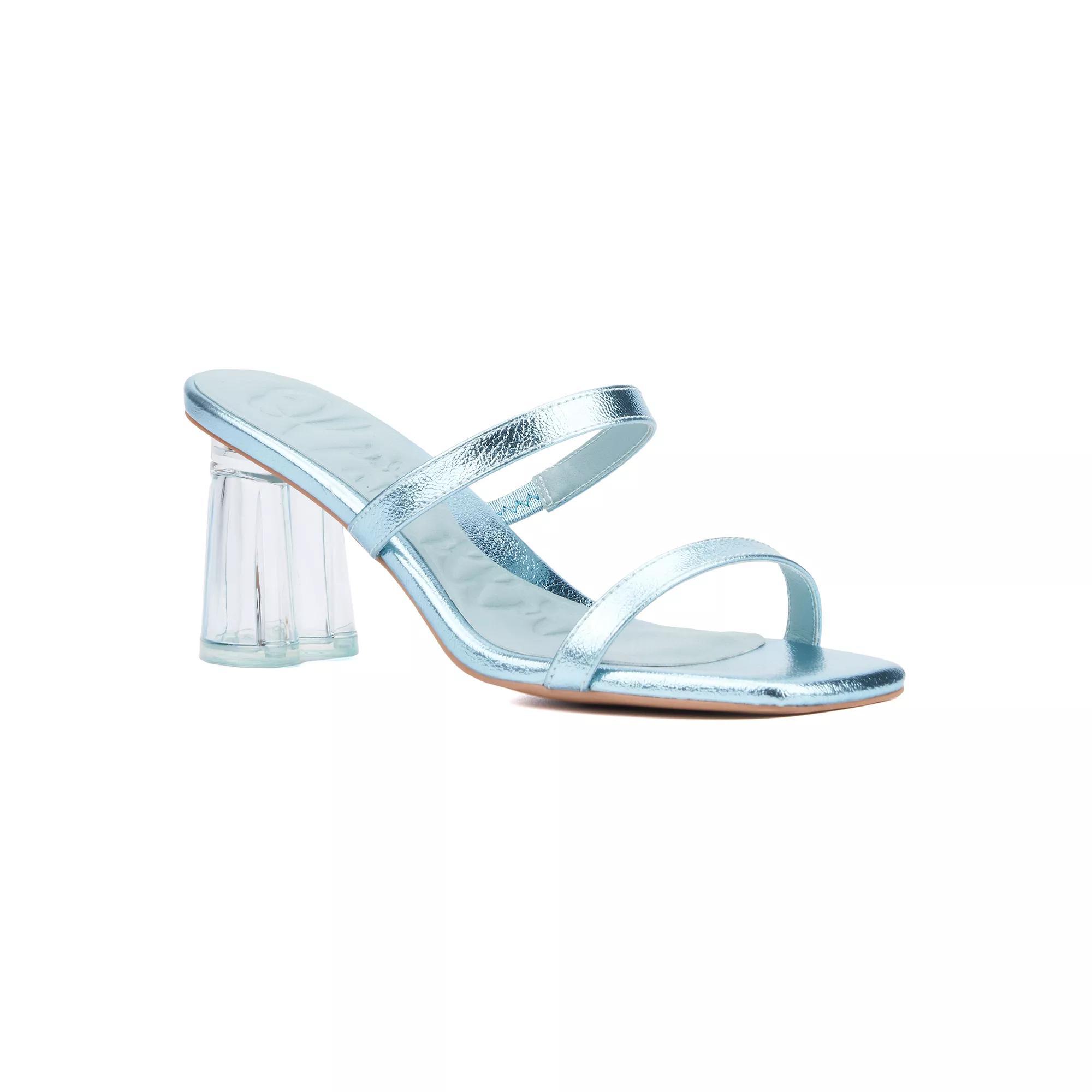Olivia Miller Women's Lovely Dress Sandals, Size: 7, Blue Product Image