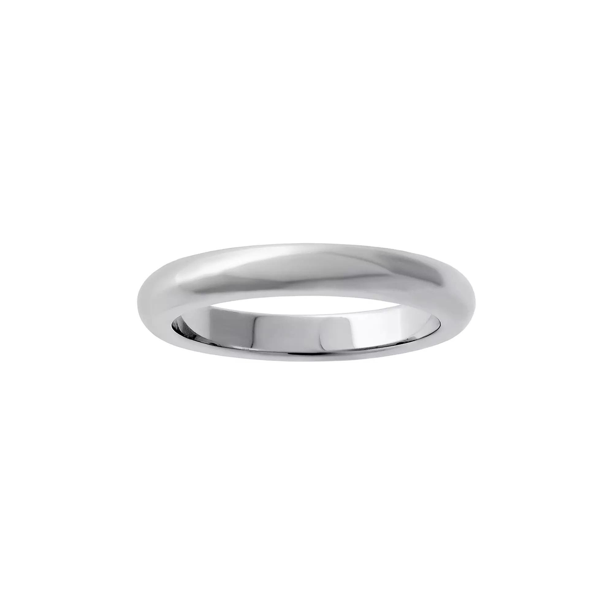 LYNX Stainless Steel Ring, Women's, Size: 6, Silver Product Image