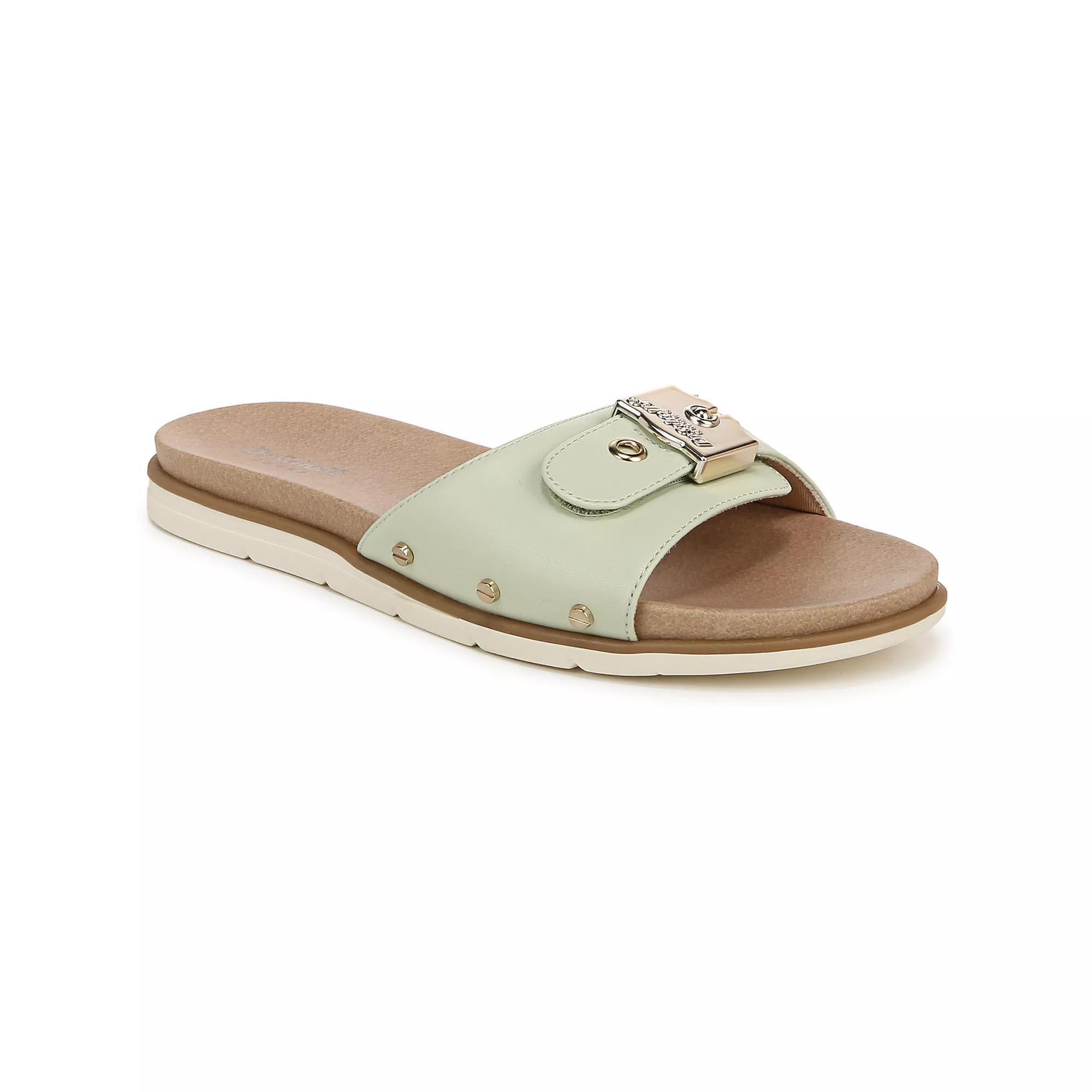 Dr. Scholl's Nice Iconic Women's Slide Sandals, Size: 8.5, Aloe Green Product Image