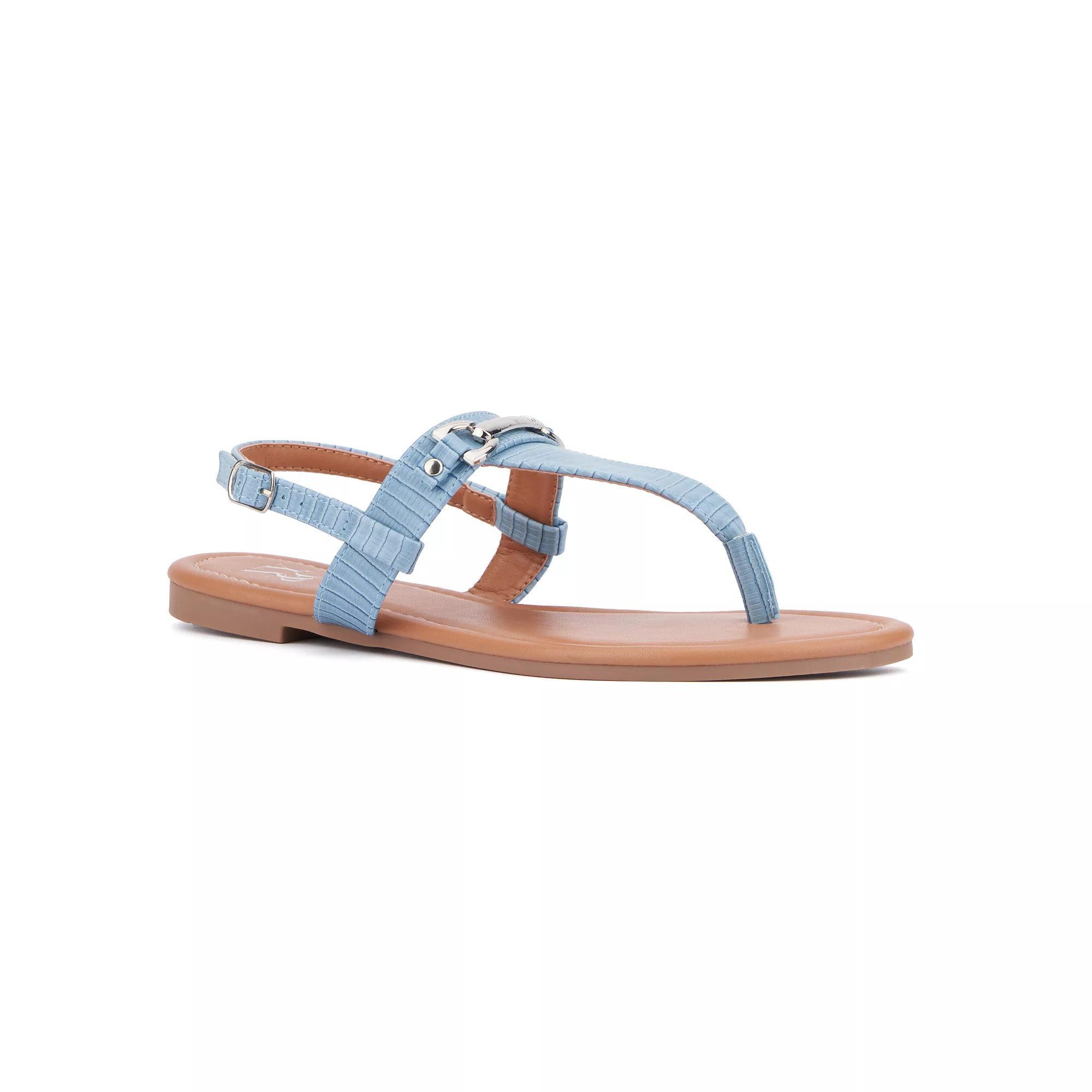 New York & Company Angelica Womens T-Strap Sandals Product Image