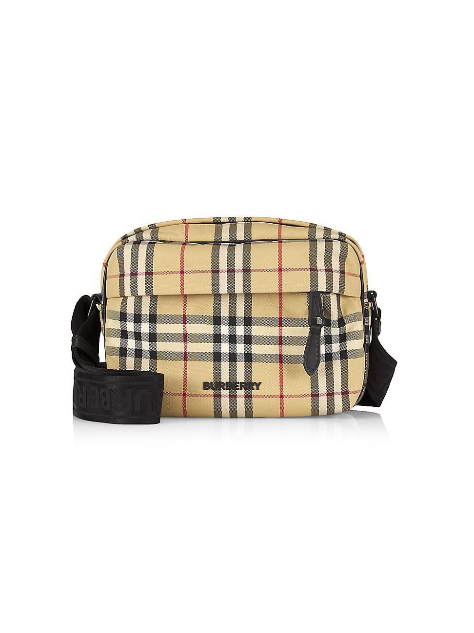 Mens Paddy Check Crossbody Bag Product Image