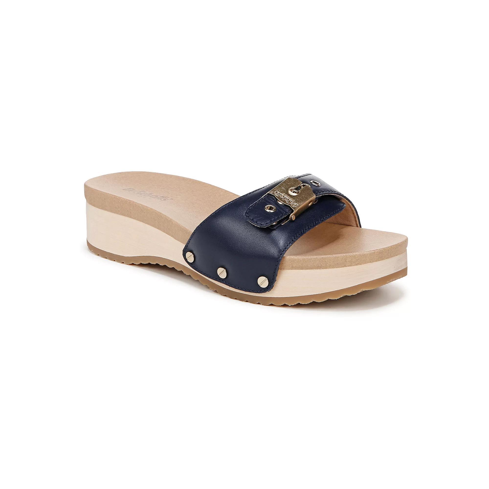 Dr. Scholl's Original Too Women's Slide Sandals, Size: 11, Blue Product Image