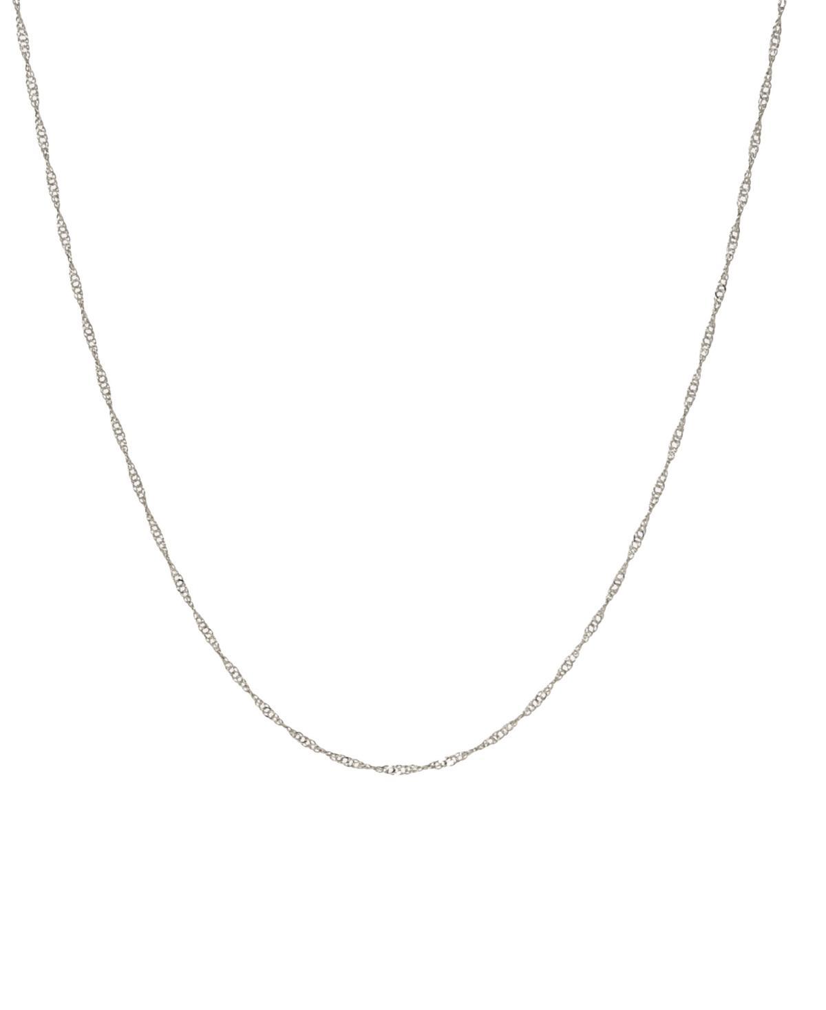 1928 Silver Tone Twisted Design Chain, Women's, Gray Product Image