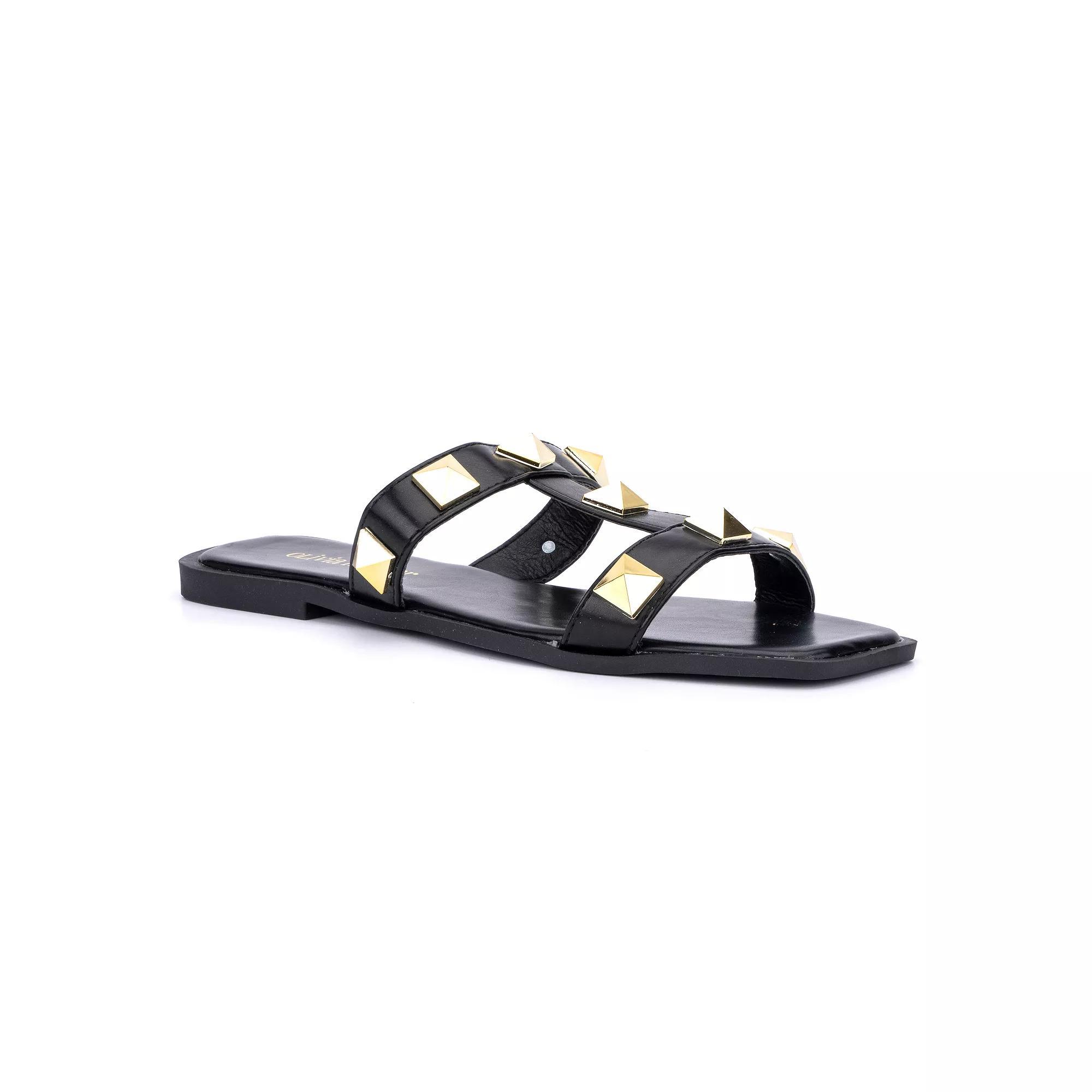 Olivia Miller Zoey Womens Slide Sandals Product Image