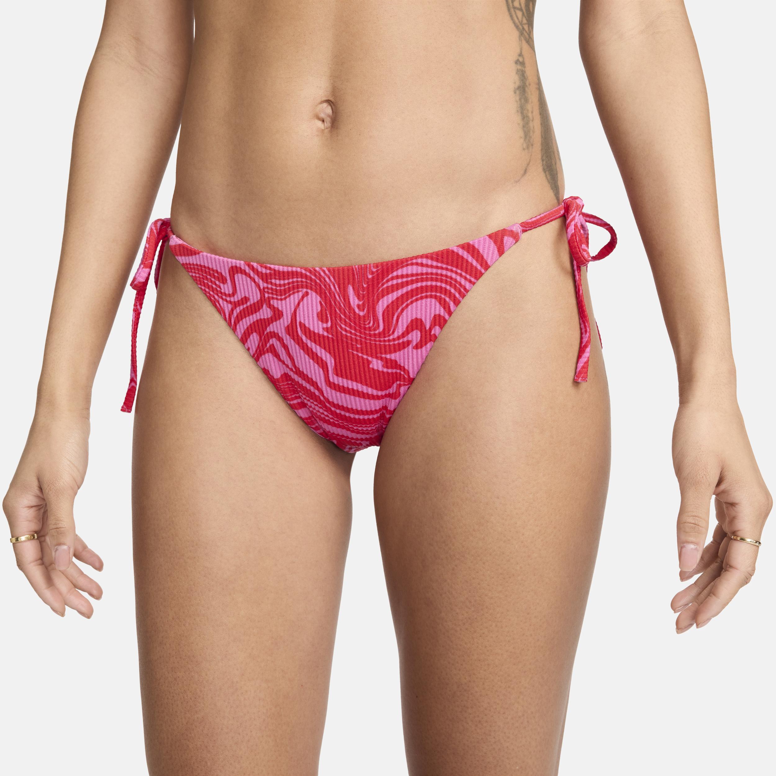 Nike Swim Swirl Women's String Bikini Bottom Product Image