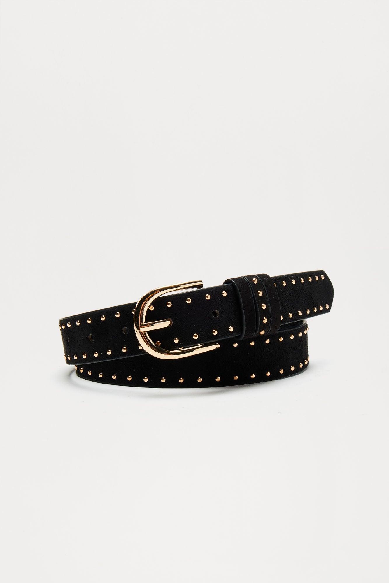 Groundbreaking Studded Belt - Black Product Image