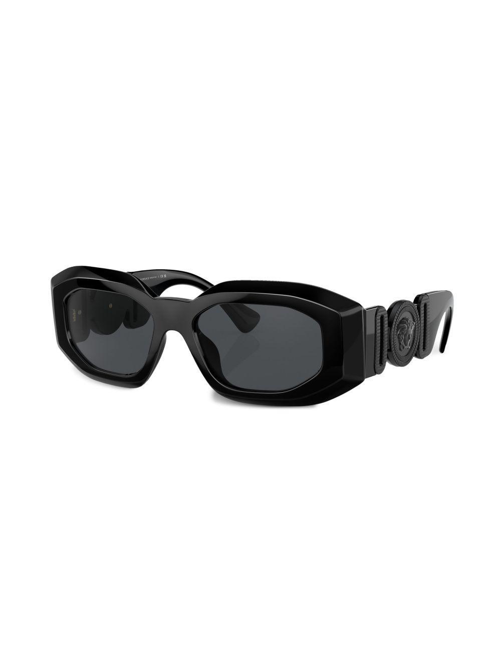 geometric-frame tinted sunglasses Product Image