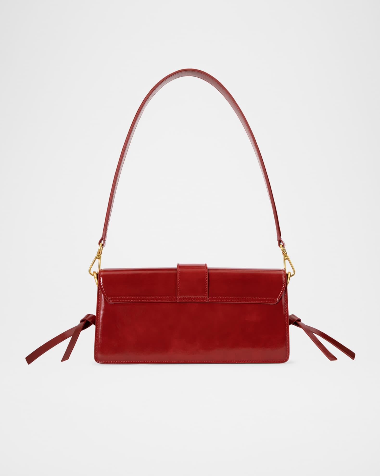 Nia Smooth Leather Shoulder Bag Product Image