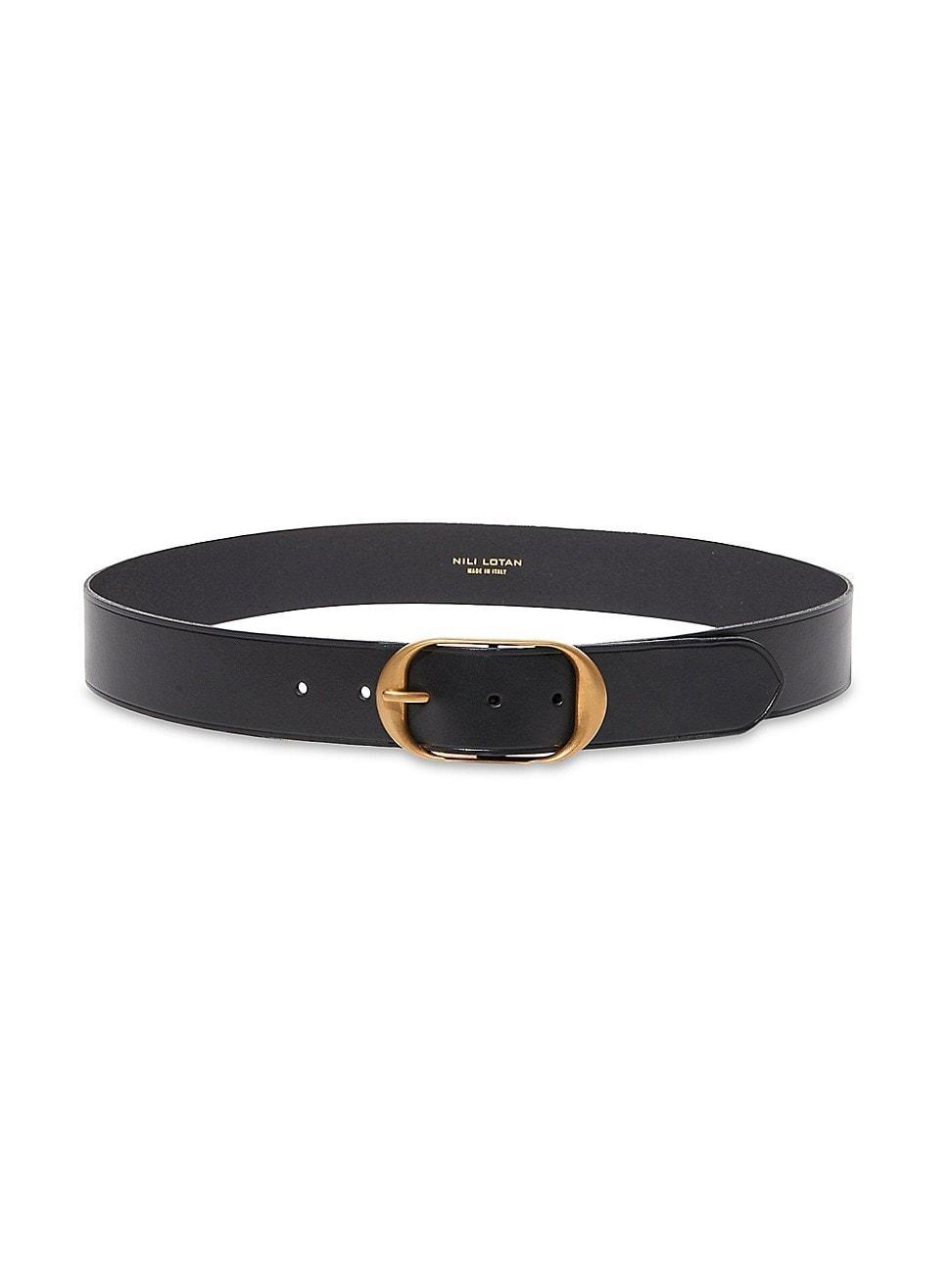 Womens Nili Leather Belt Product Image