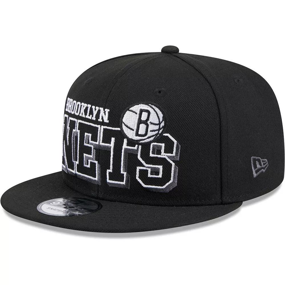 Men's New Era Black Brooklyn Nets Gameday 59FIFTY Snapback Hat Product Image