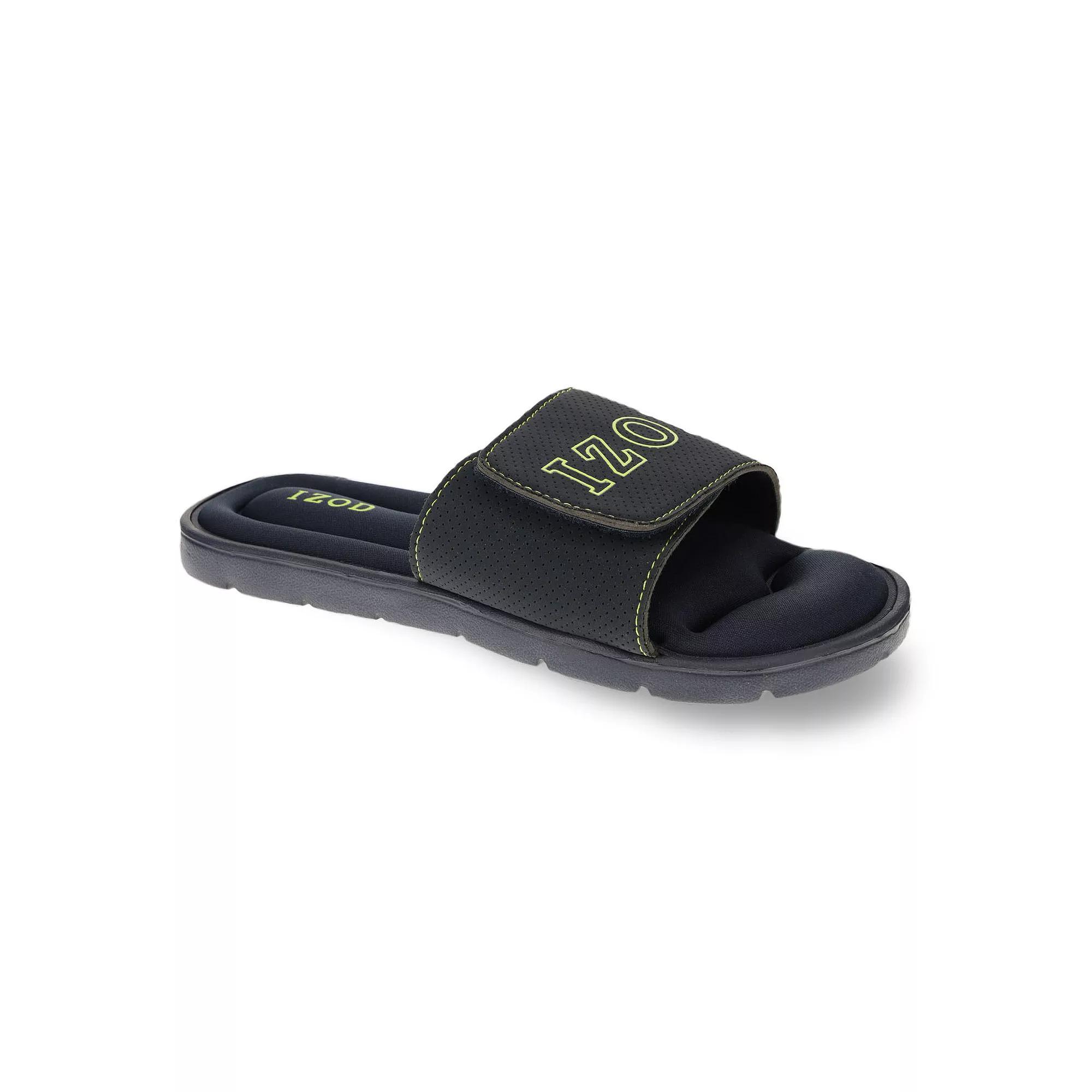 IZOD Men's Slide Sandals, Size: XS, Blue Product Image