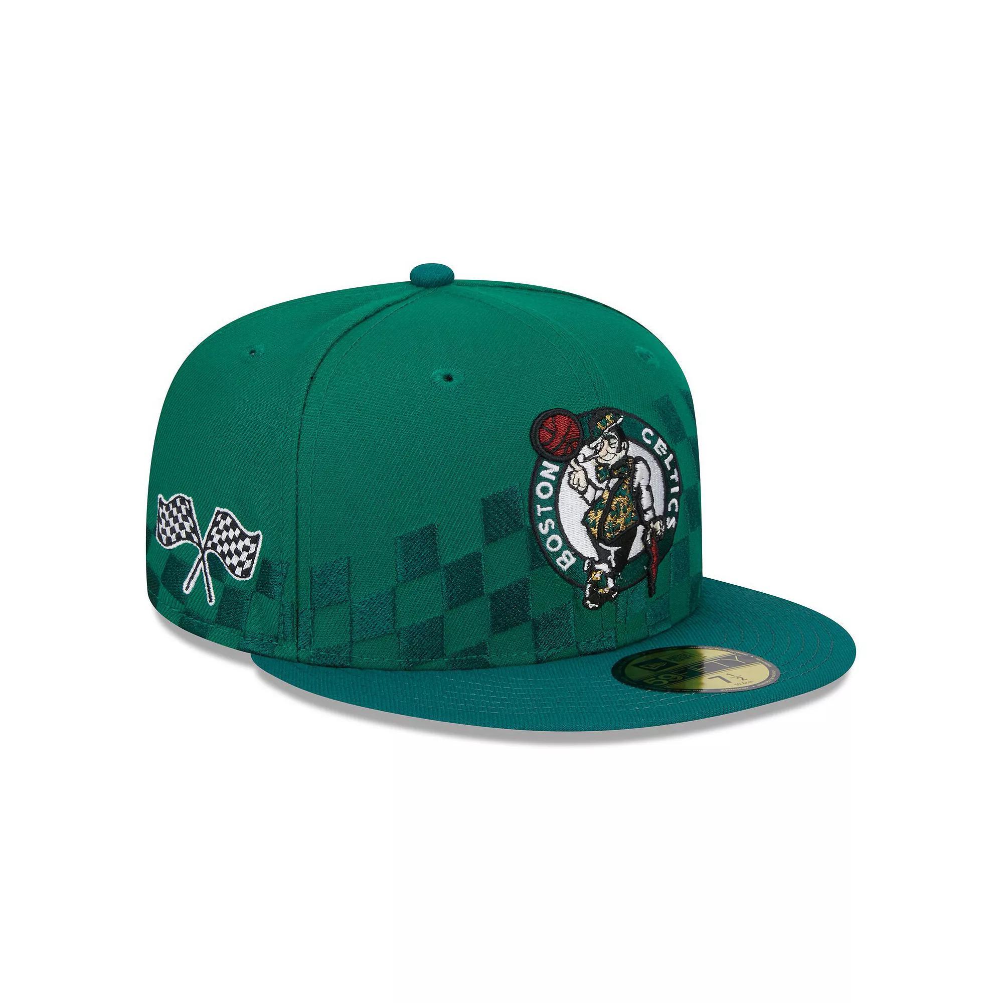 Men's New Era Red Los Angeles Dodgers Logo 59FIFTY Fitted Hat, Size: 7 3/8 Product Image