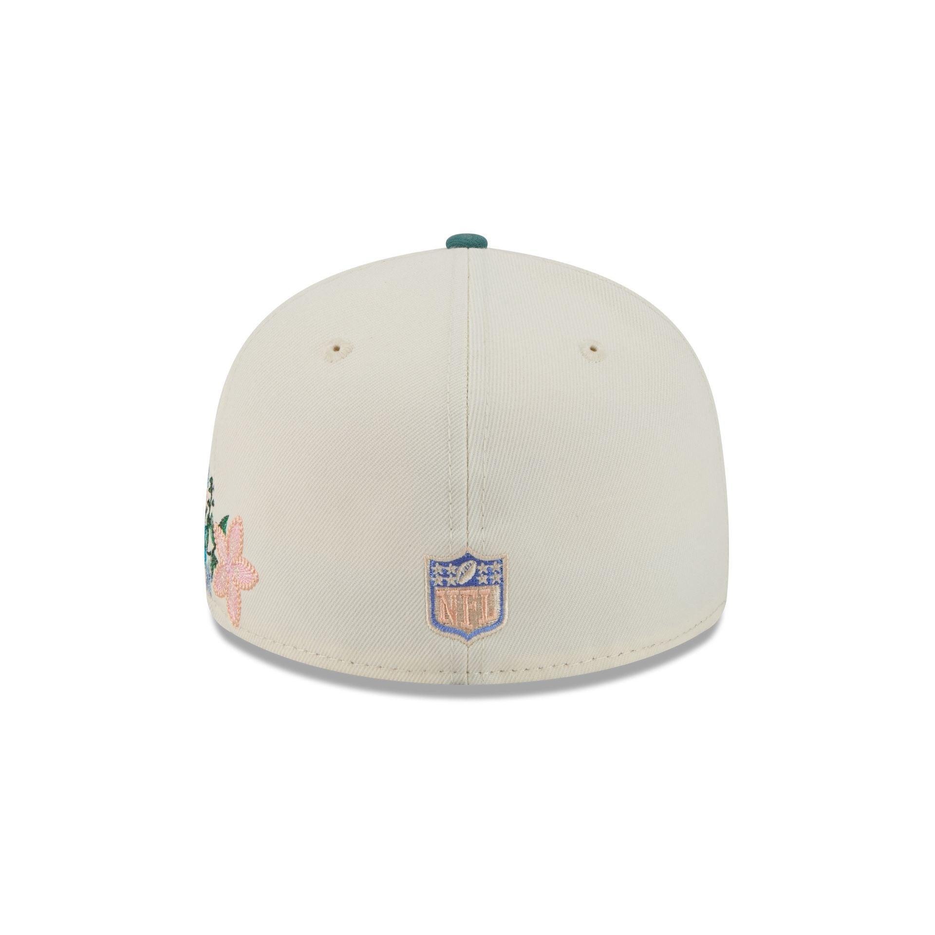 Philadelphia Eagles Tonal Florals White 59FIFTY Fitted Hat Male Product Image