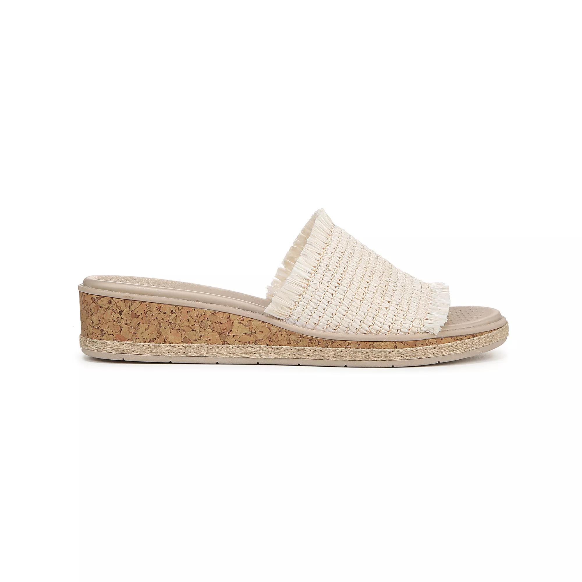 LifeStride Breezy Women's Slide Sandals, Size: 10 Wide, Beige Product Image