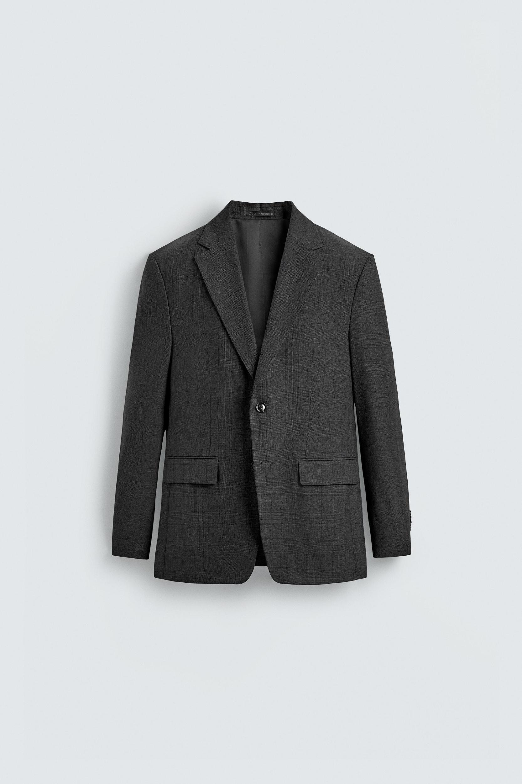 PLAID SUIT BLAZER Product Image