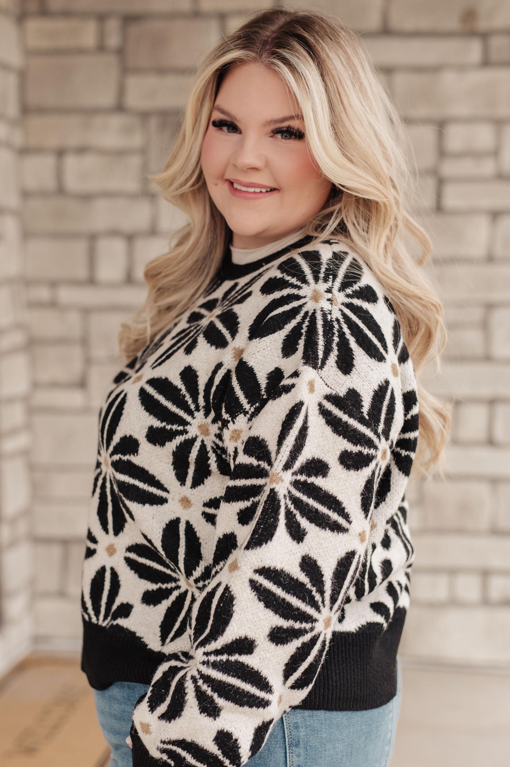 Mid Mod Floral Sweater (Online Exclusive) Product Image