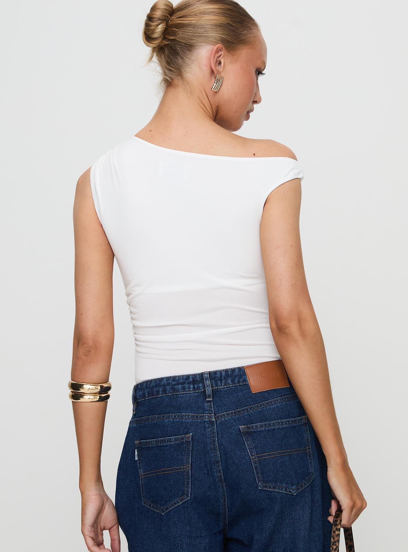 Miyako Bodysuit White Product Image