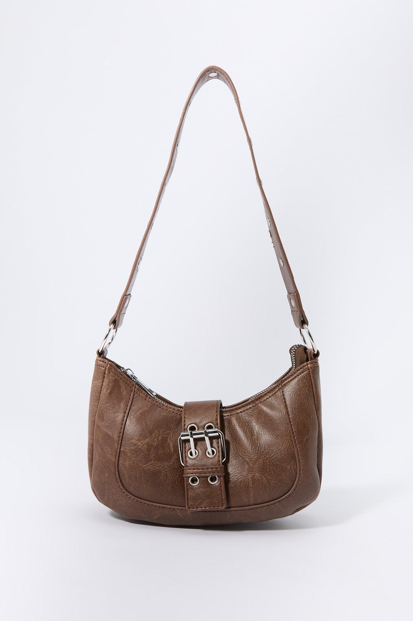 Faux Leather Crossbody Purse Female Product Image