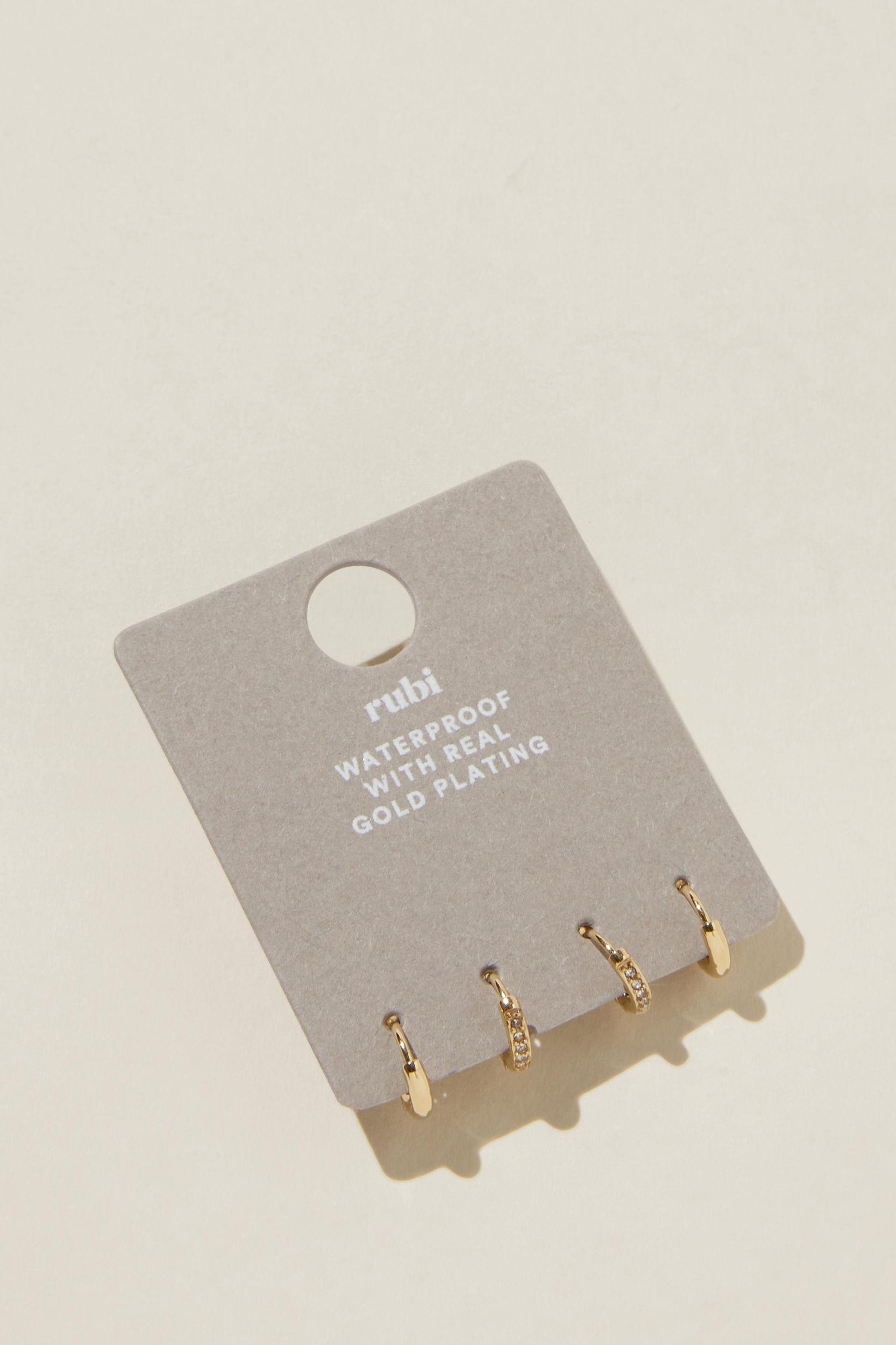 Waterproof 2Pk Small Earring Product Image
