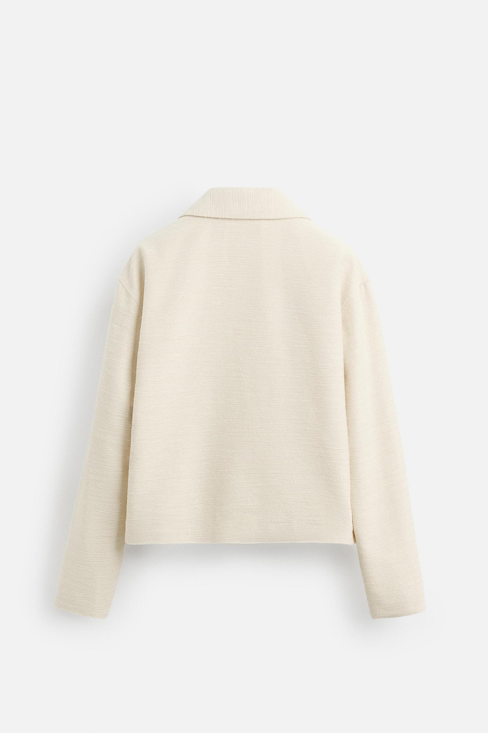 TEXTURED OVERSHIRT Product Image