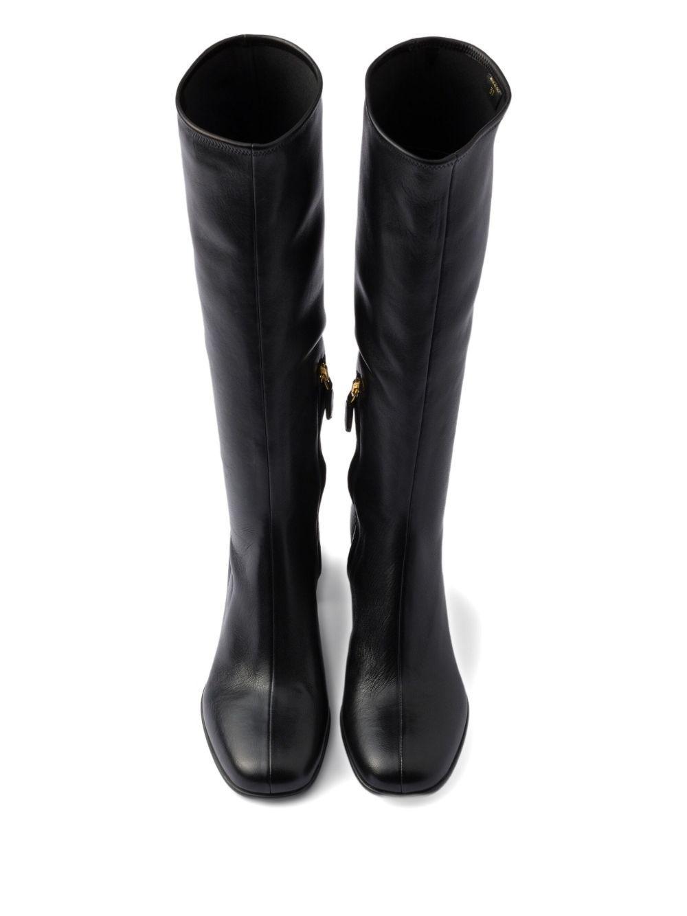 55mm nappa-leather boots Product Image