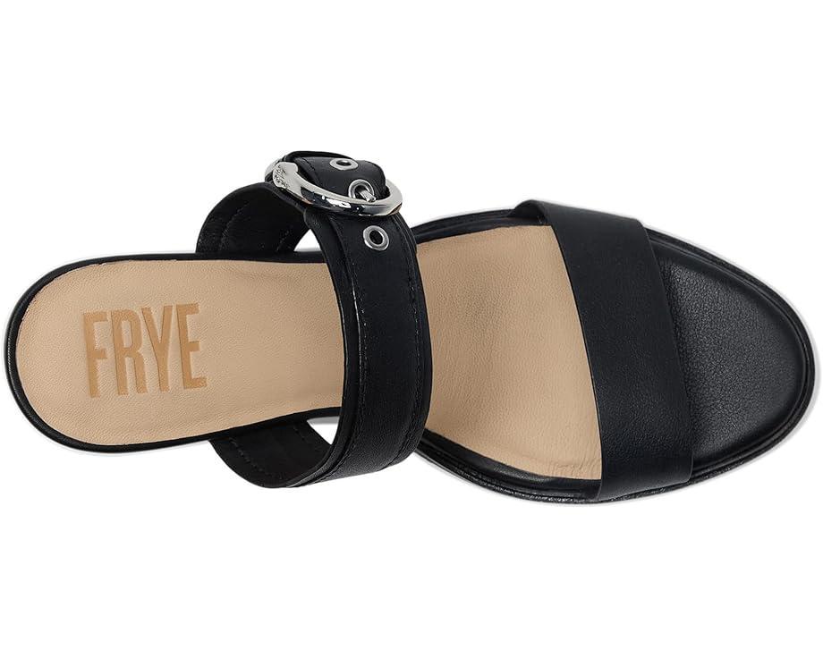 Kaden Stitched Block Heel Mule Sandals Product Image