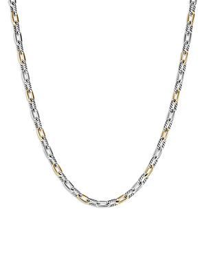 David Yurman Dy Madison Chain Necklace in Sterling Silver with 18K Yellow Gold, 18 Product Image