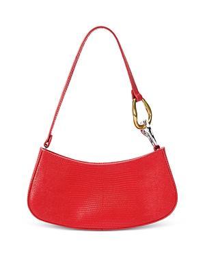 Staud Ollie Leather Shoulder Bag Product Image