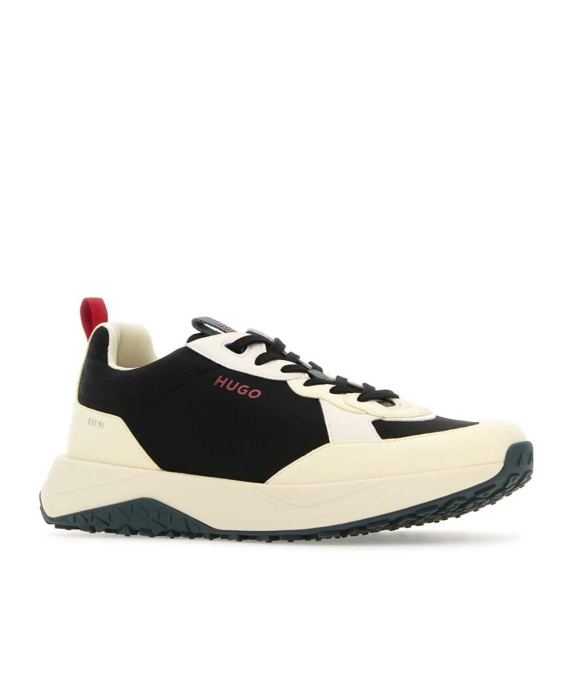 HUGO BOSS Lace Up Sneakers In Black Product Image