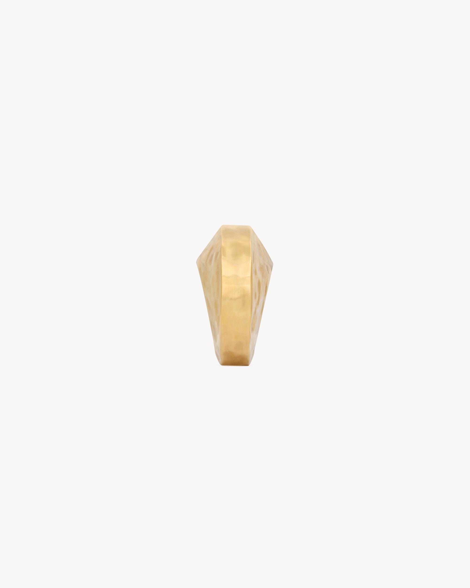 plateau dome cuff in metal Product Image